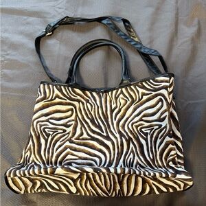 Zebra Print Women's Bag
